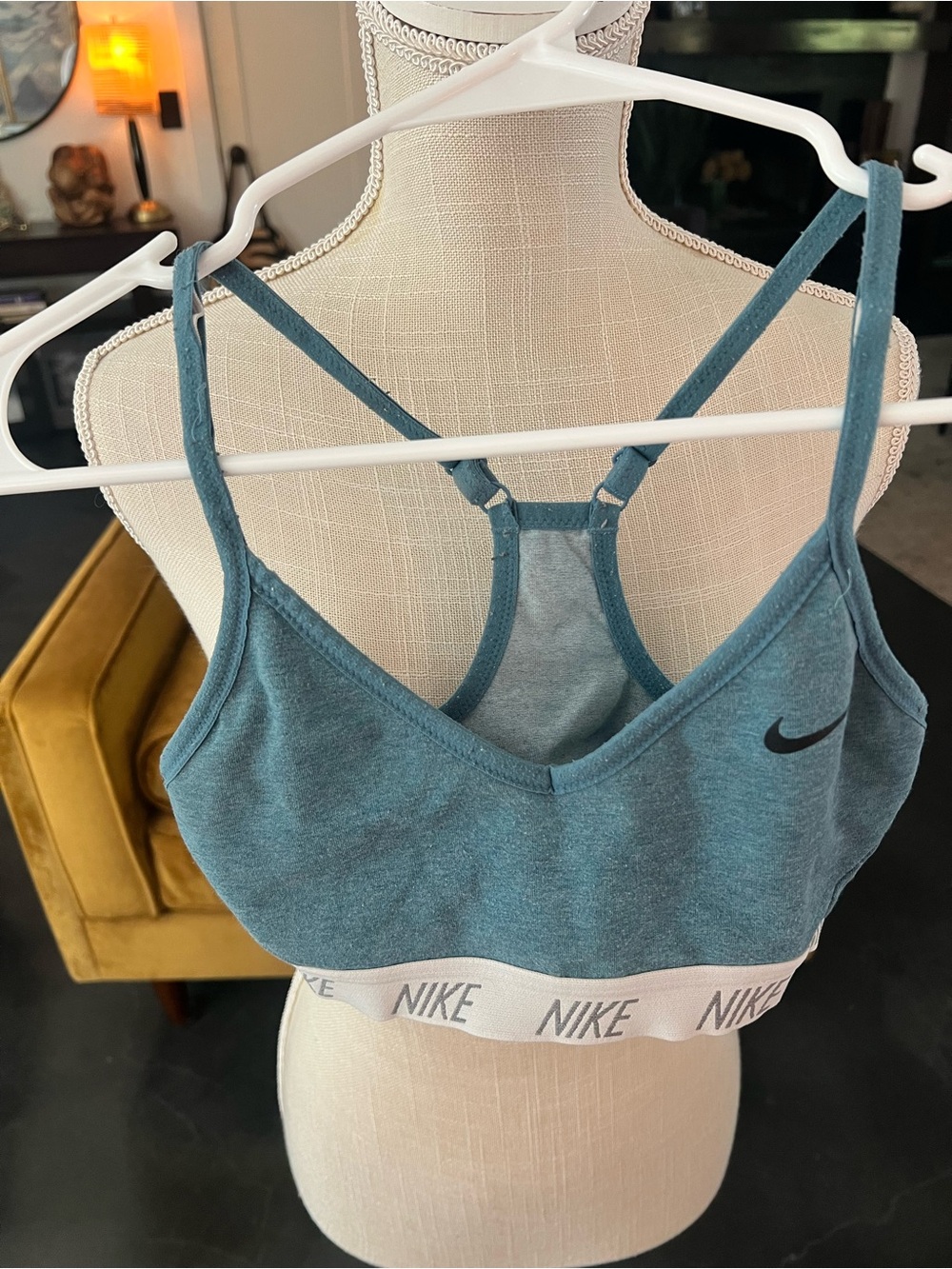 Nike Teal Blue Racerback Sports Bralette